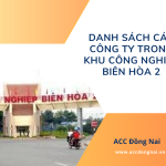 Danh sách các công ty trong khu công nghiệp Biên Hòa 2