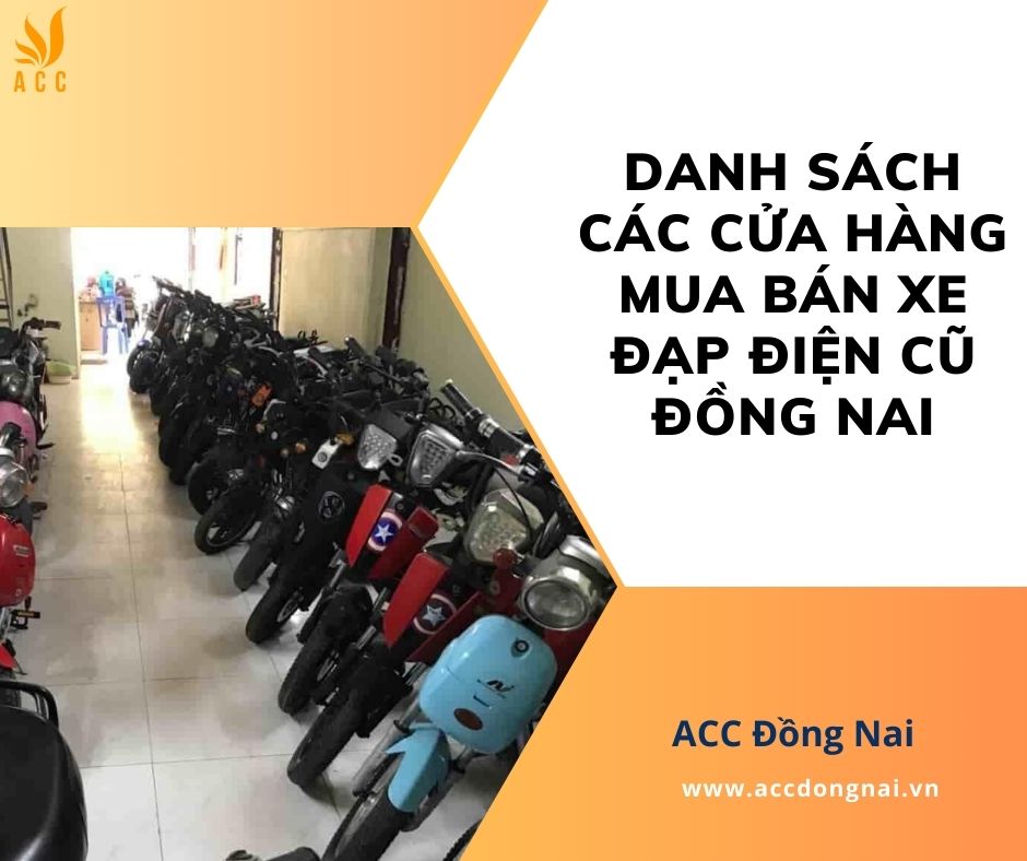 Danh sách các cửa hàng mua bán xe đạp điện cũ Đồng Nai