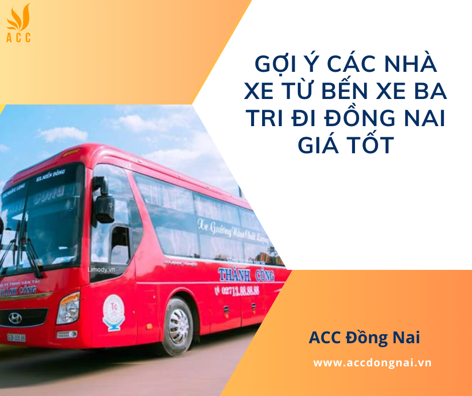 Gợi ý các nhà xe từ bến xe Ba Tri đi Đồng Nai giá tốt
