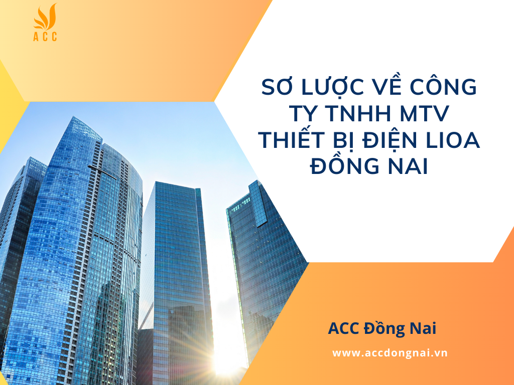 Sơ lược về công ty TNHH MTV thiết bị điện lioa Đồng Nai