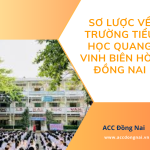 Sơ lược về trường tiểu học Quang Vinh Biên Hòa Đồng Nai