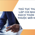 Thủ tục thành lập chi nhánh hạch toán phụ thuộc mới nhất