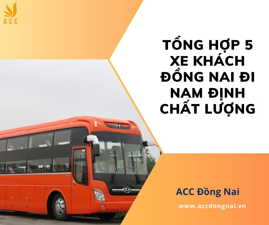 Tổng hợp 5 xe khách Đồng Nai đi Nam Định chất lượng