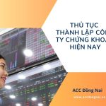 Thành lập công ty chứng khoáng
