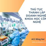 Thành lập doanh nghiệp khoa học công nghệ