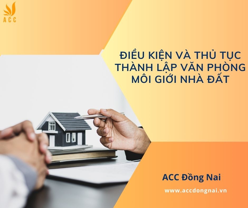 Thủ tục thành lập văn phòng môi giới nhà đất