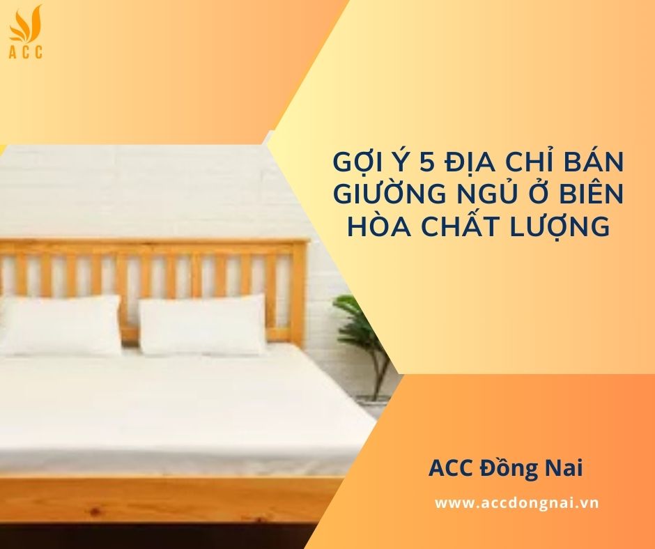 Gợi ý 5 địa chỉ bán giường ngủ ở Biên Hòa chất lượng