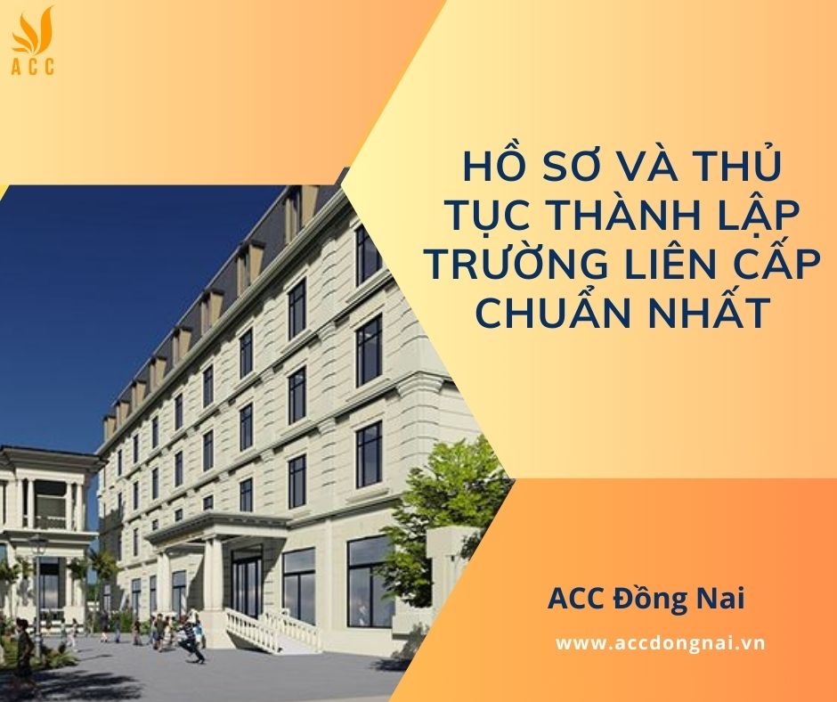 Thủ tục thành lập trường liên cấp