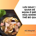 Lưu ngay 7 quán dê ngon ở Biên Hòa không thể bỏ qua