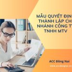 Mẫu quyết định thành lập chi nhánh công ty TNHH MTV.jpg