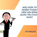 Mẫu đơn từ nhiệm thành viên hội đồng quản trị chuẩn nhất