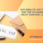 Giải thể chi nhánh hạch toán độc lập