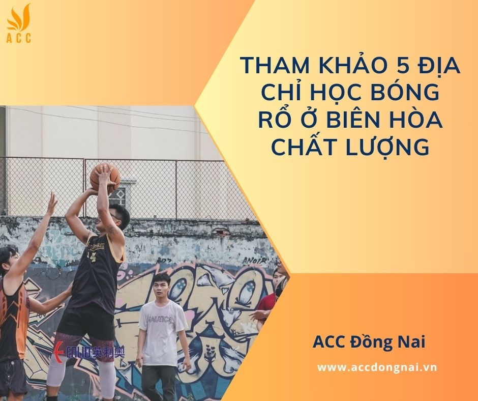 Tham khảo 5 địa chỉ học bóng rổ ở Biên Hòa chất lượng