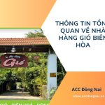 Thông tin tổng quan về nhà hàng Gió Biên Hòa