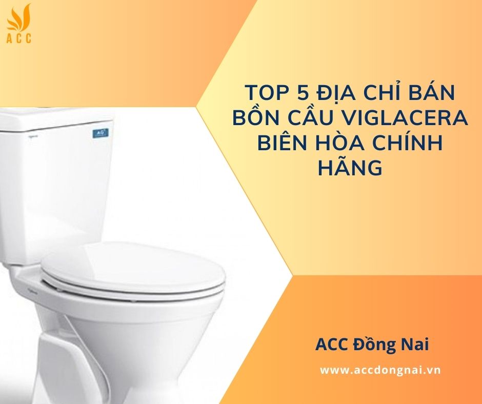 Top 5 địa chỉ bán bồn cầu Viglacera Biên Hòa chính hãng