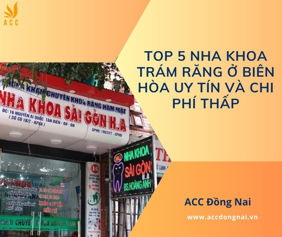 Top 5 nha khoa trám răng ở Biên Hòa uy tín và chi phí thấp