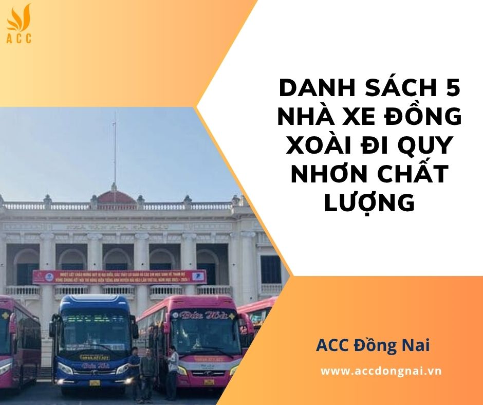 Danh sách 5 nhà xe Đồng Xoài đi Quy Nhơn chất lượng