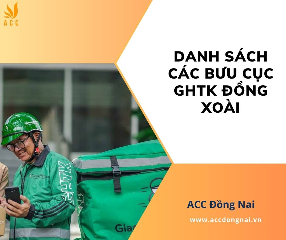 Danh sách các bưu cục GHTK Đồng Xoài