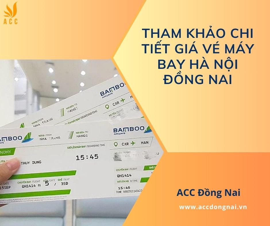 Tham khảo chi tiết giá vé máy bay Hà Nội Đồng Nai​