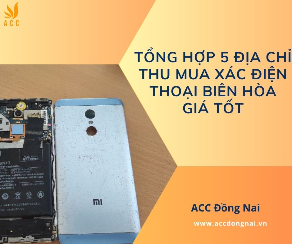 Tổng hợp 5 địa chỉ thu mua xác điện thoại Biên Hòa giá tốt