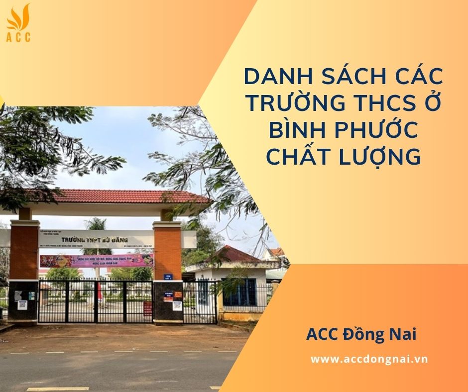 Danh sách các trường THCS ở Bình Phước chất lượng