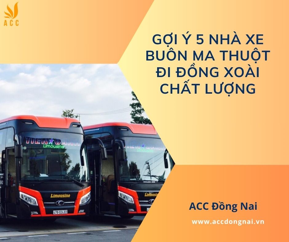Gợi ý 5 nhà xe Buôn Ma Thuột đi Đồng Xoài chất lượng
