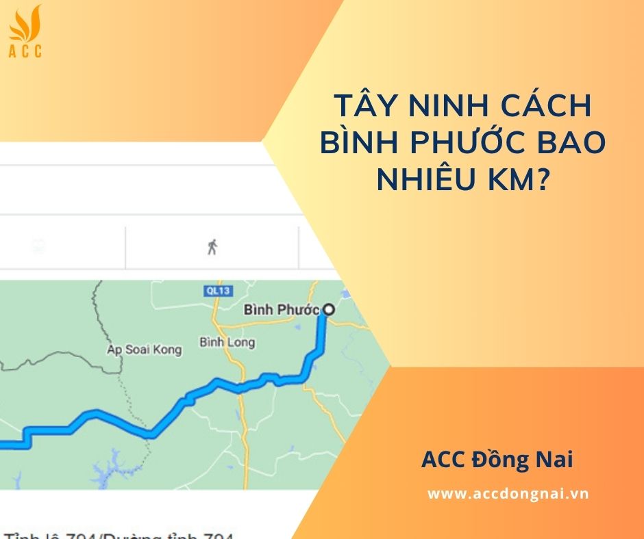 Tây Ninh cách Bình Phước bao nhiêu km?