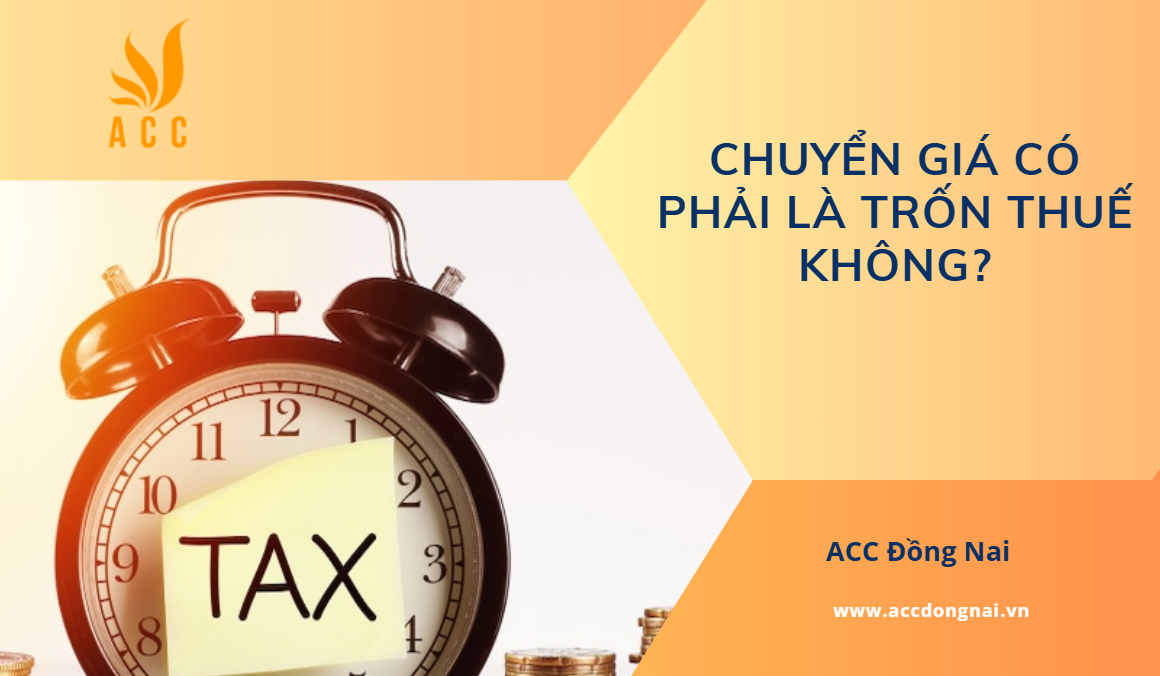 Chuyển giá có phải là trốn thuế không?