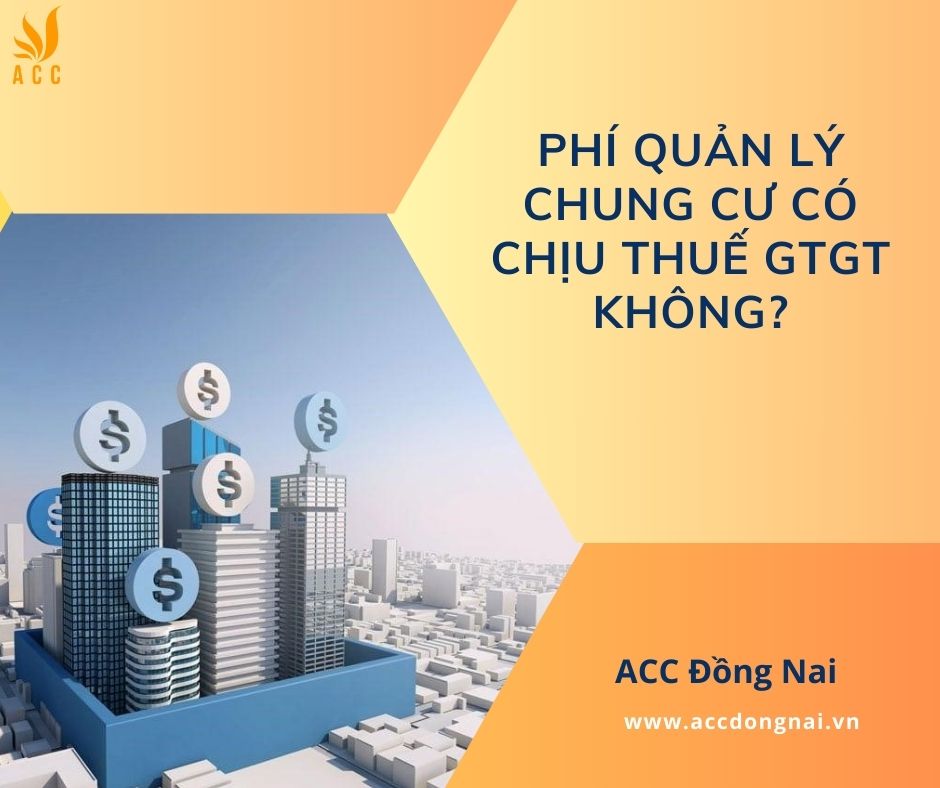 Phí quản lý chung cư có chịu thuế GTGT không?