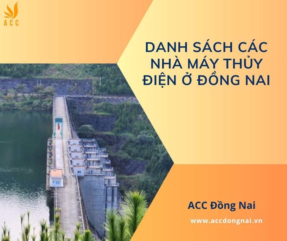 Danh sách các nhà máy thủy điện ở Đồng Nai