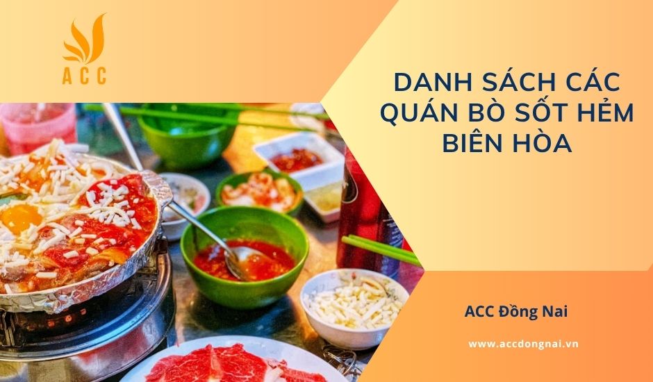 Danh sách các quán Bò Sốt Hẻm Biên Hòa