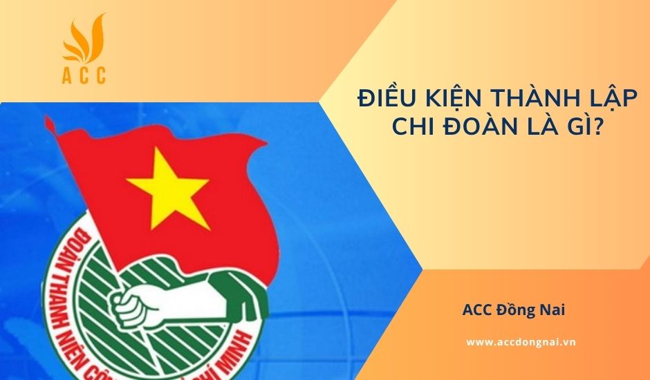 Điều kiện thành lập chi đoàn là gì?