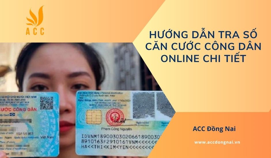 Hướng dẫn tra số căn cước công dân online chi tiết
