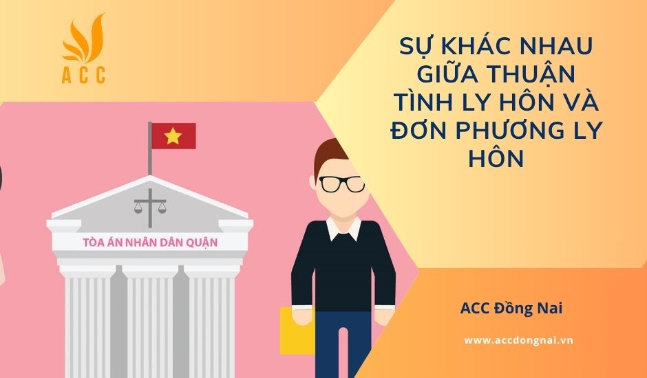 Sự khác nhau giữa thuận tình ly hôn và đơn phương ly hôn