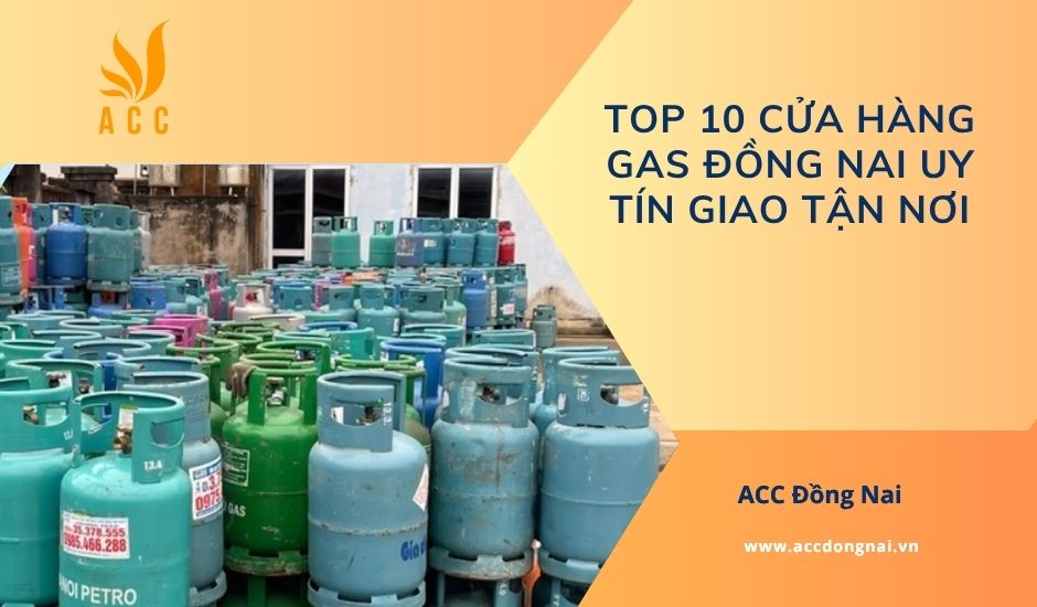 Top 10 cửa hàng gas Đồng Nai uy tín giao tận nơi