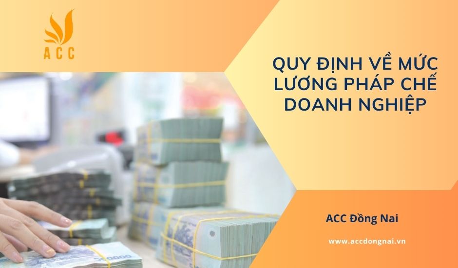 Quy định về mức lương pháp chế doanh nghiệp