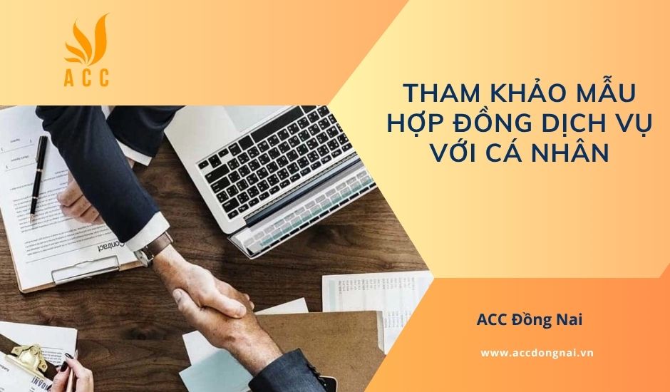 Tham khảo mẫu hợp đồng dịch vụ với cá nhân