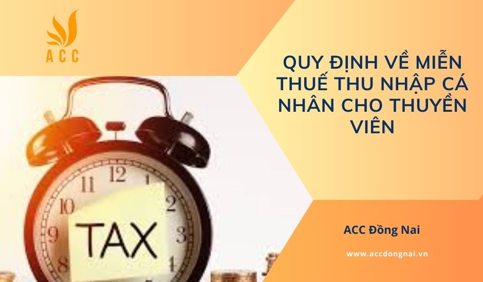 Quy định về miễn thuế thu nhập cá nhân cho thuyền viên