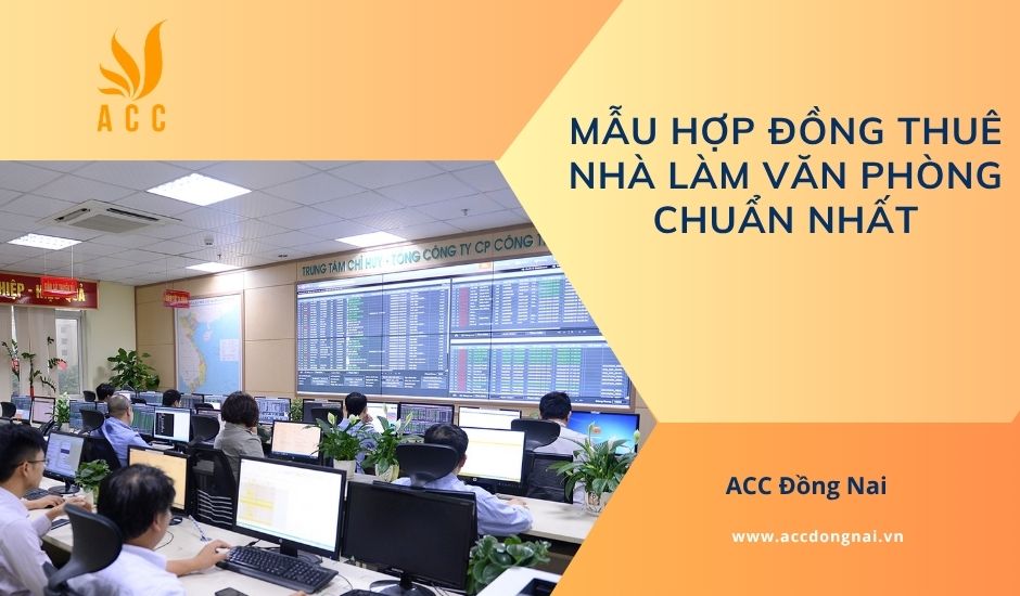 Mẫu hợp đồng thuê nhà làm văn phòng chuẩn nhất