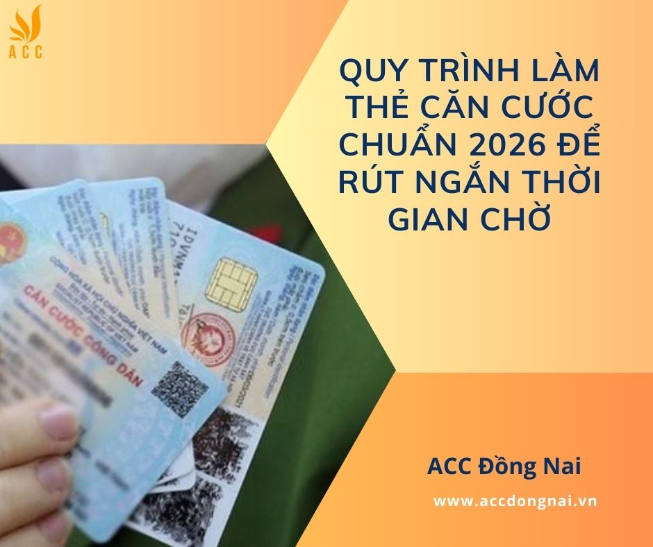 Quy trình làm thẻ Căn cước