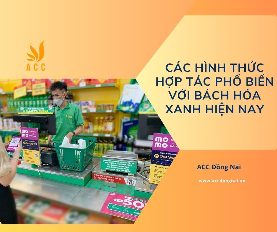 Các hình thức hợp tác phổ biến với Bách Hóa Xanh hiện nay