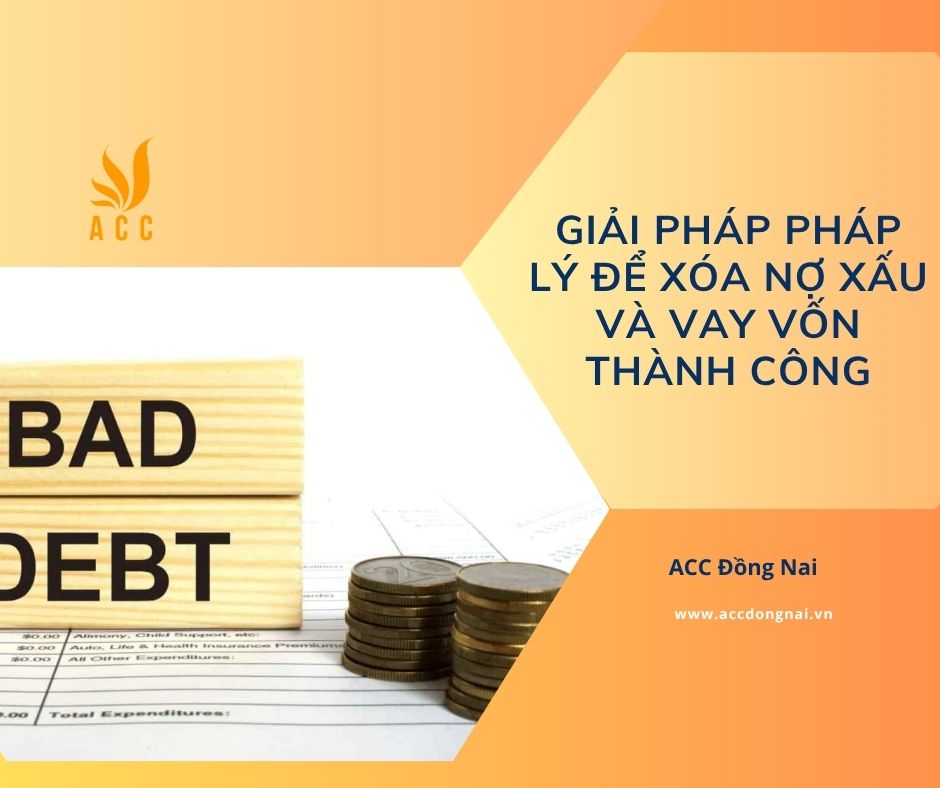 Giải pháp pháp lý để xóa nợ xấu và vay vốn thành công