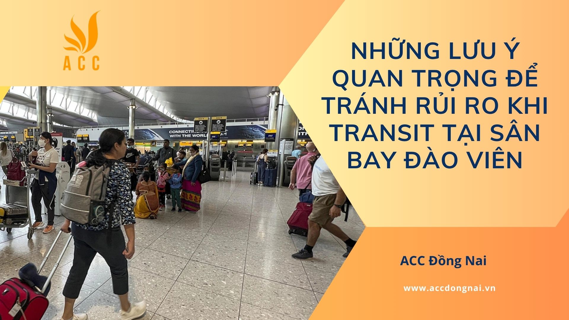 Những lưu ý quan trọng để tránh rủi ro khi transit tại sân bay Đào Viên