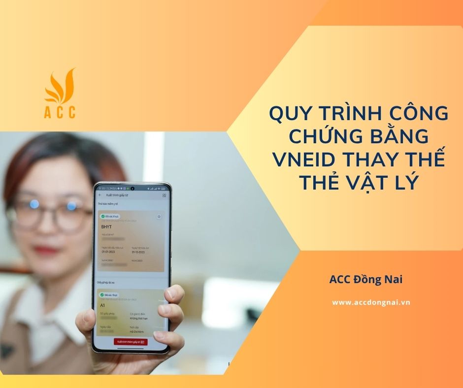 Quy trình công chứng bằng VNeID thay thế thẻ vật lý