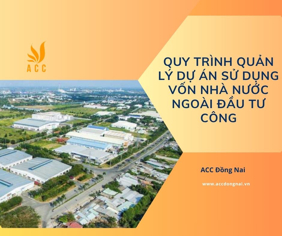 Quy trình quản lý dự án sử dụng vốn nhà nước ngoài đầu tư công