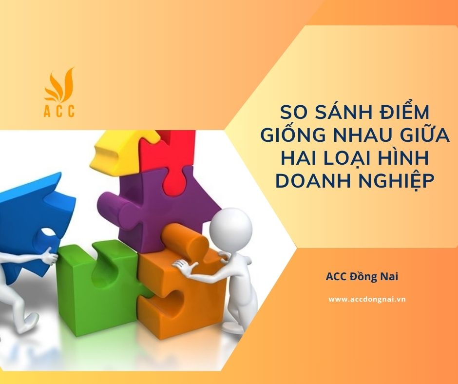 So sánh điểm giống nhau giữa công ty TNHH và công ty hợp danh