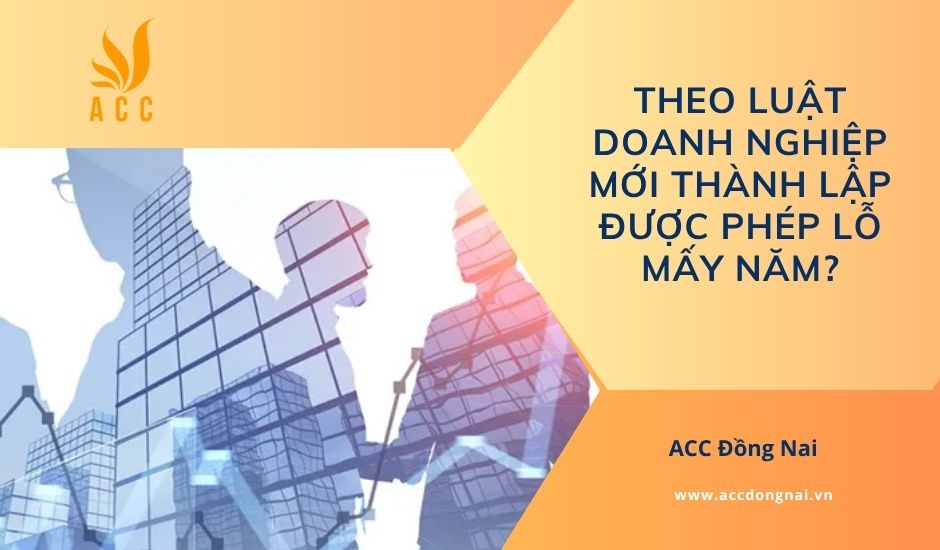 Theo luật doanh nghiệp mới thành lập được phép lỗ mấy năm?