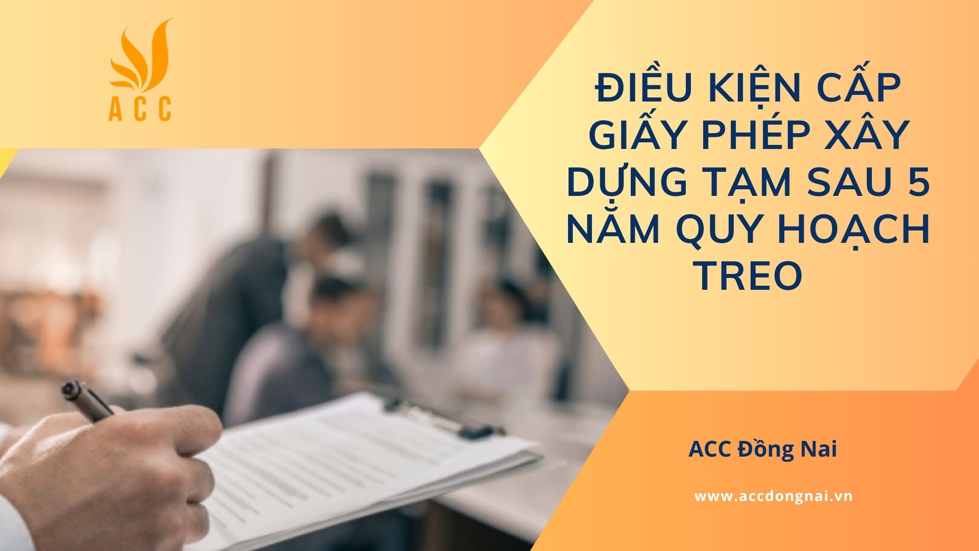 Điều kiện cấp giấy phép xây dựng tạm sau 5 năm quy hoạch treo