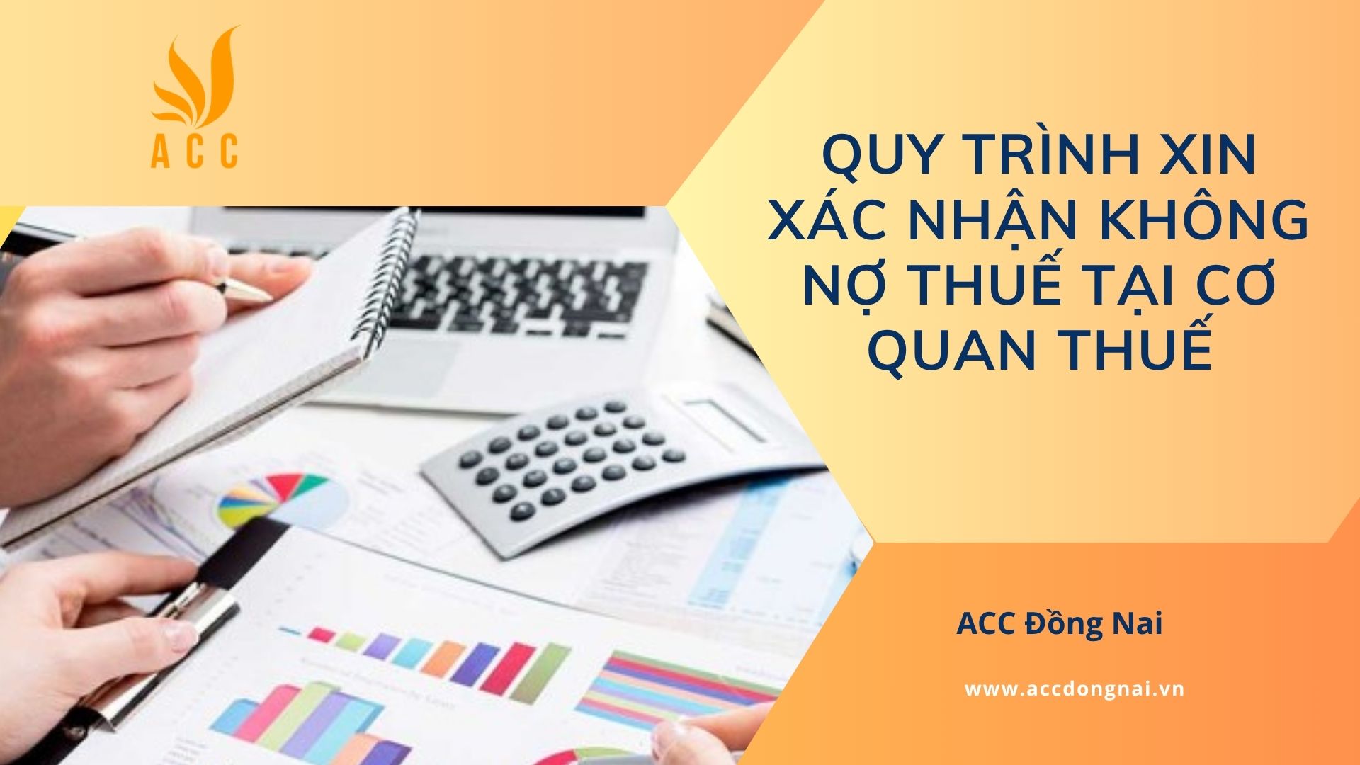 Quy trình xin xác nhận không nợ thuế tại cơ quan Thuế