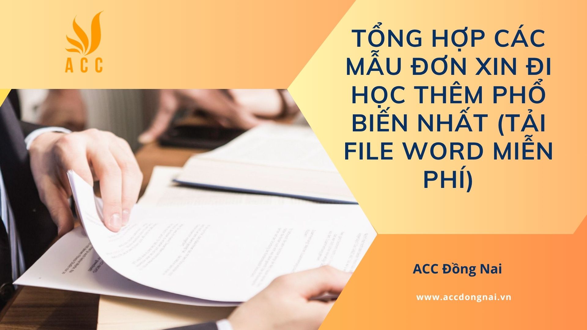 Tổng hợp các mẫu đơn xin đi học thêm phổ biến nhất (Tải File Word miễn phí)